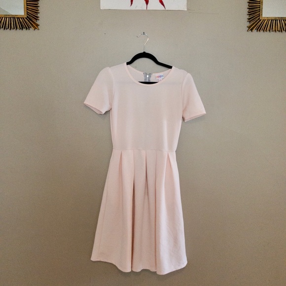 LuLaRoe Dresses & Skirts - LULAROE fit and flare cream coloured dress